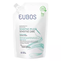 EUBOS SENSITIVE Dusch & Påfyllning av kräm, 400 ml
