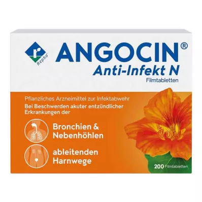 ANGOCIN Anti-infektion N filmdragerade tabletter, 200 st ANGOCIN Anti-infektion N filmdragerade tabletter, 200 st