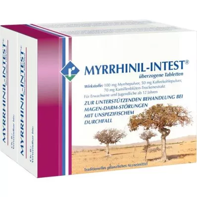 MYRRHINIL INTEST Överdragna tabletter, 200 st