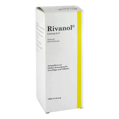 RIVANOL Lösning 0,1%, 1000 ml