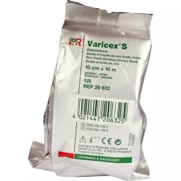 VARICEX S Zinkpasta bandage 10 cmx10 m, 1 st