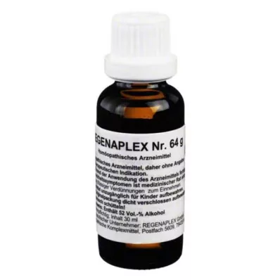 Regenaplex nr 64 g droppar, 30 ml