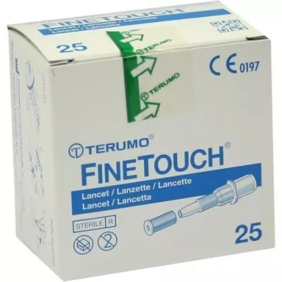 TERUMO FineTouch engångslansetter, 25 st