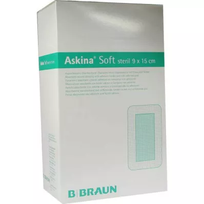 Askina Mjuk sårförband 9x15, 40 st Askina Mjuk sårförband 9x15, 40 st