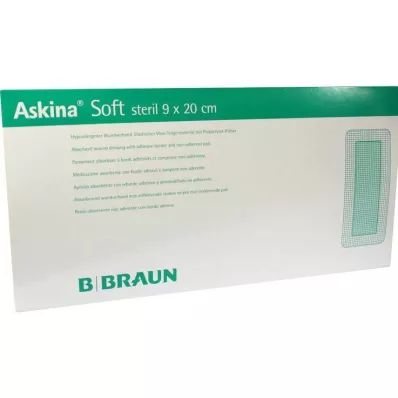 ASKINA Mjukt sårförband 9x20 cm sterilt, 30 st ASKINA Mjukt sårförband 9x20 cm sterilt, 30 st