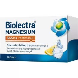BIOLECTRA Magnesium 365 mg fortissimum citron, 20 st