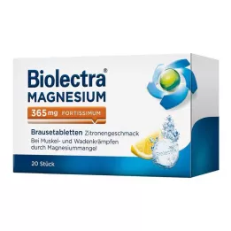 BIOLECTRA Magnesium 365 mg fortissimum citron, 20 st