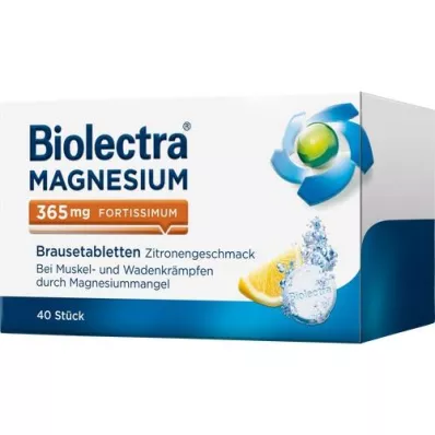 BIOLECTRA Magnesium 365 mg fortissimum citron, 40 st