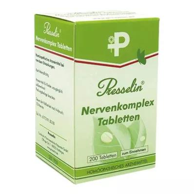 PRESSELIN Nervkomplex tabletter, 200 st PRESSELIN Nervkomplex tabletter, 200 st