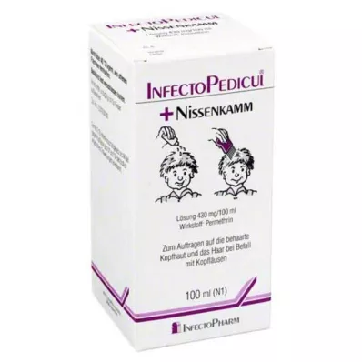 INFECTOPEDICUL Lösning + nitratkam, 100 ml INFECTOPEDICUL Lösning + nitratkam, 100 ml