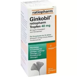 GINKOBIL-ratiopharm droppar 40 mg, 100 ml