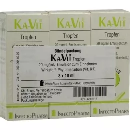 KA VIT Droppar, 3X10 ml