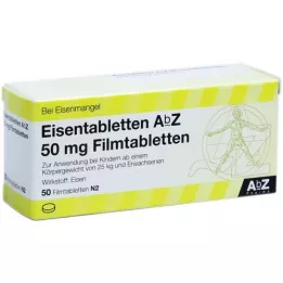 EISENTABLETTEN AbZ 50 mg filmdragerade tabletter, 50 st