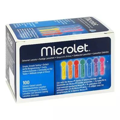 MICROLET Lancetter, 100 st