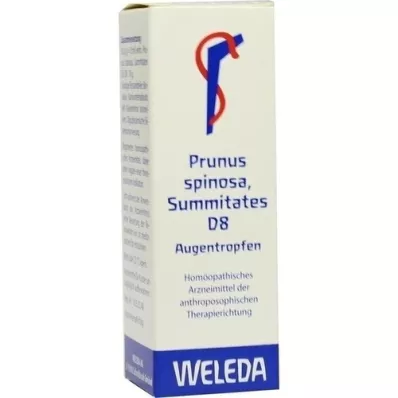 PRUNUS SPINOSA SUMMITATES D 8 ögondroppar, 10 ml
