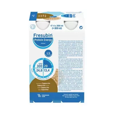 FRESUBIN PROTEIN Energi DRINK Cappucc.drink, 4X200 ml