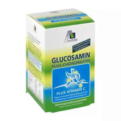 GLUCOSAMIN 750 mg+chondroitin 100 mg kapslar, 180 st