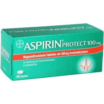 ASPIRIN Protect 100 mg enterotabletter, 98 st