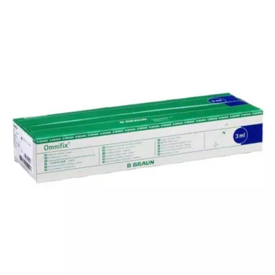 Omnifix® Solo Luer-sprutor, 100X3 ml