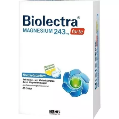 BIOLECTRA Magnesium 243 mg forte Citron Br. tbl, 60 st