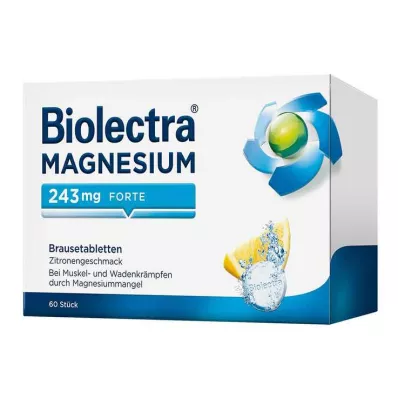 BIOLECTRA Magnesium 243 mg forte Citron Br. tbl, 60 st