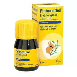 PINIMENTHOL Kallt bad för barn från 2 år Eukalyptus, 30 ml