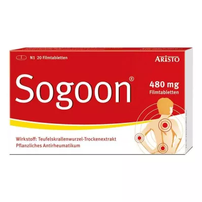 SOGOON 480 mg filmdragerade tabletter, 20 st SOGOON 480 mg filmdragerade tabletter, 20 st