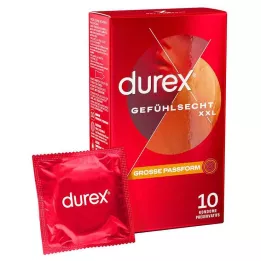 DUREX Sensitive extra stora kondomer, 10 st
