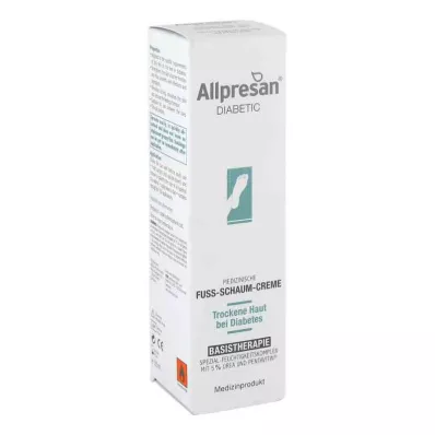 ALLPRESAN skum för diabetisk fotbas, 125 ml