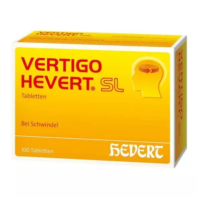 VERTIGO HEVERT SL Tabletter, 100 st