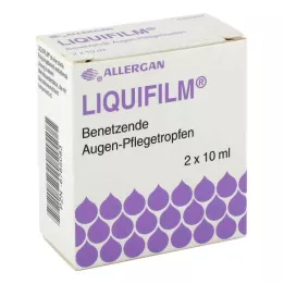 LIQUIFILM Wetting ögondroppar, 2X10 ml