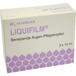 LIQUIFILM Wetting ögondroppar, 3X10 ml
