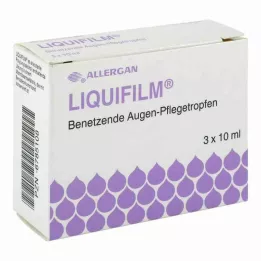 LIQUIFILM Wetting ögondroppar, 3X10 ml
