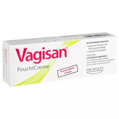 VAGISAN Fuktkräm med applikator, 50 g