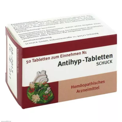 Antihypnotabletter Schuck, 50 tabletter Antihypnotabletter Schuck, 50 tabletter