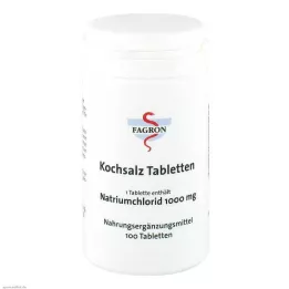 Bordssalt 1000 mg tabletter, 100 st