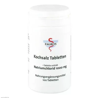 KOCHSALZ 1000 mg tabletter, 100 st