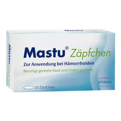 MASTU Suppositorier för hemorrojder, 10 st