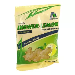 INGWER LEMON Godis+Vitamin C, 75 g