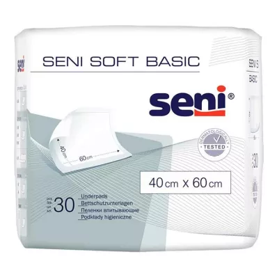 SENI Soft Basic bäddmadrass 40x60 cm, 30 st