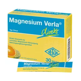 MAGNESIUM VERLA direktgranulat citrus, 30 st
