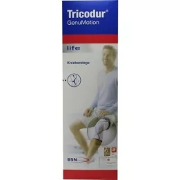 TRICODUR GenuMotion Bandage storlek 3/M vit, 1 st