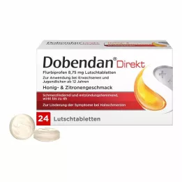 DOBENDAN Direkt Flurbiprofen 8,75 mg sugtablett, 24 st