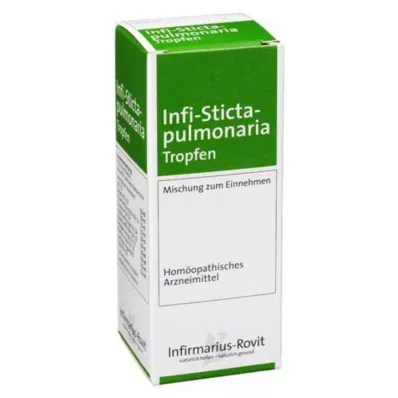 INFI STICTA PULMONARIA Droppar, 50 ml