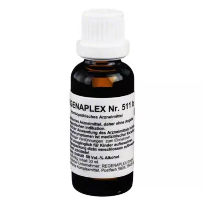 REGENAPLEX Nr 511 b droppar, 30 ml REGENAPLEX Nr 511 b droppar, 30 ml