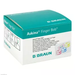 ASKINA Finger Bob färgad, 50 st