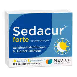 SEDACUR forte lugnande sugtabletter, 100 st