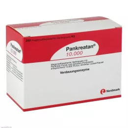 PANKREATAN 10 000 enterikapslade hårda kapslar, 200 st
