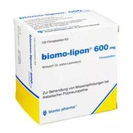 BIOMO-lipon 600 mg filmdragerade tabletter, 100 st