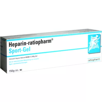 HEPARIN-RATIOPHARM Sportgel, 150 g